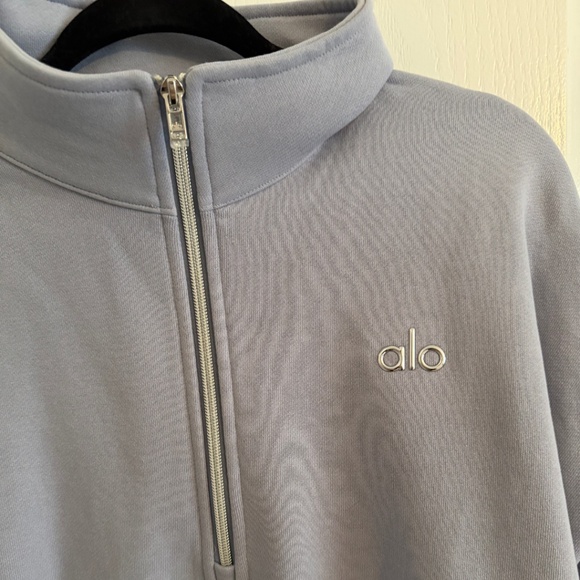 Brand New Accolade 1/4 Zip Pullover Winter Frost Large - Picture 7 of 9